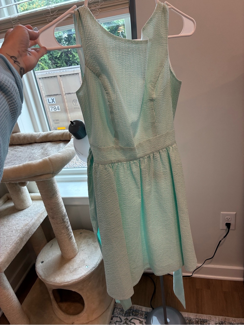 Lauren James Seersucker “The Emerson” Dress